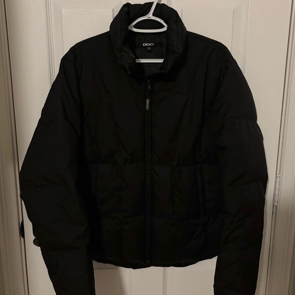 Dkny Jackets & Blazers - DKNY Black Down Puffer Jacket Women’s Size 14 Quilted Winter Coat
